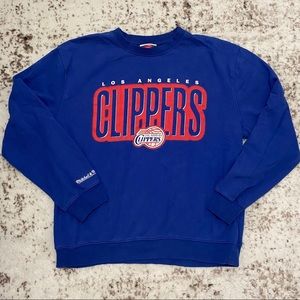 Mitchell & Ness Crew Sweatshirt LA Clippers